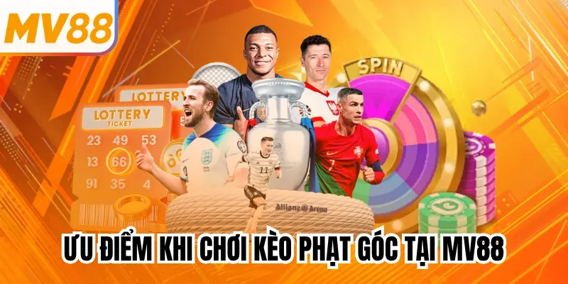Ưu điểm khi chơi kèo phạt góc tại mv88